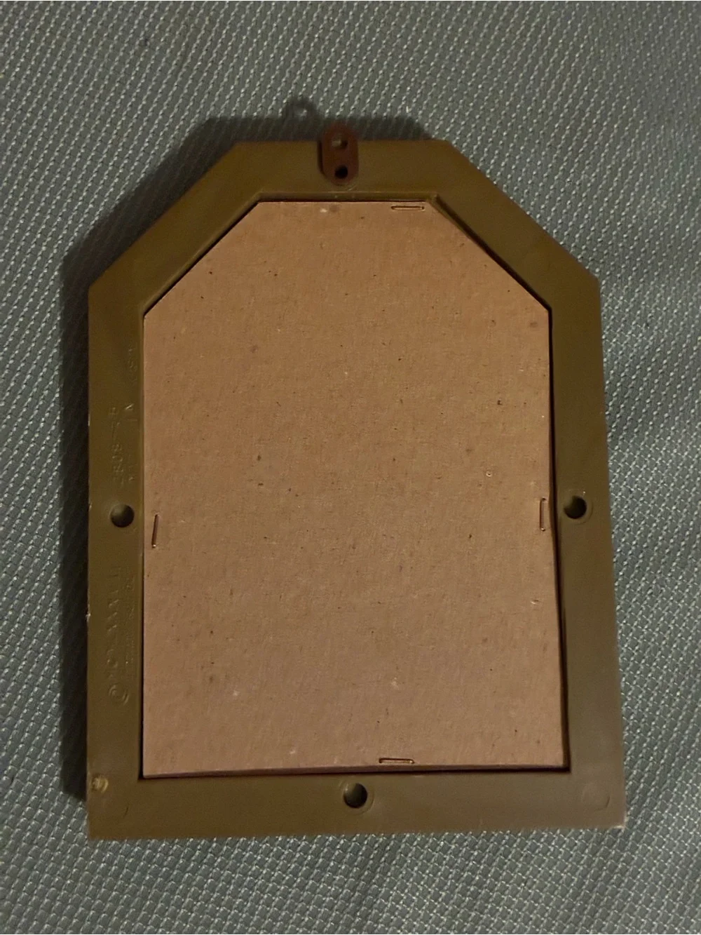 Vintage Set of Geometric Gold-Toned Wall Mirrors